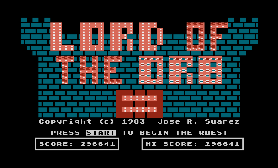 McKong: Lord of the Orb (Atari 400/800/XL/XE Emulated) 296,641 points on 2015-05-06 05:43:02