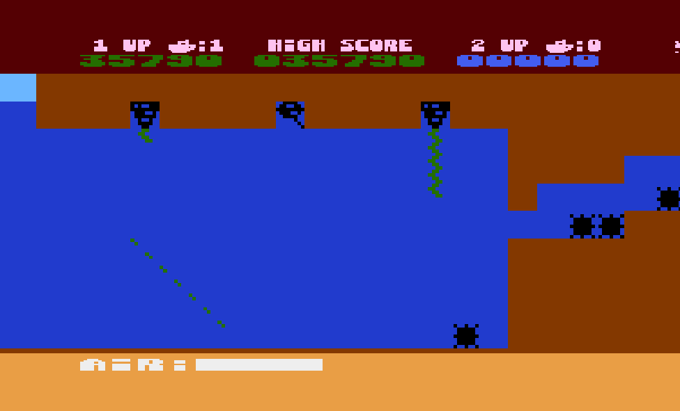 McKong: Sea Dragon: Admiral (Atari 400/800/XL/XE Emulated) 35,790 points on 2015-05-07 05:44:21