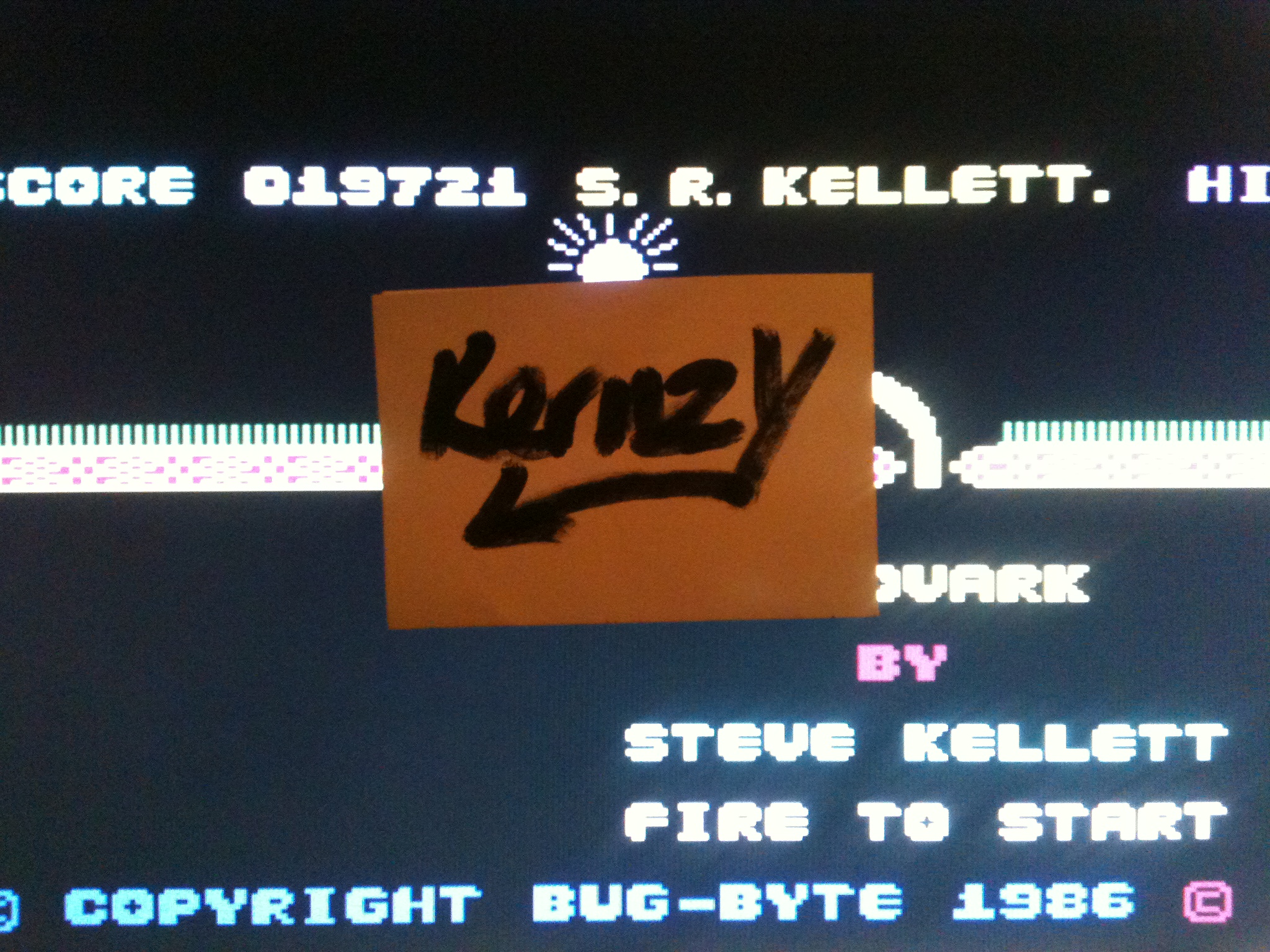 kernzy: Aardvark (Commodore 64 Emulated) 19,721 points on 2015-05-07 13:21:07