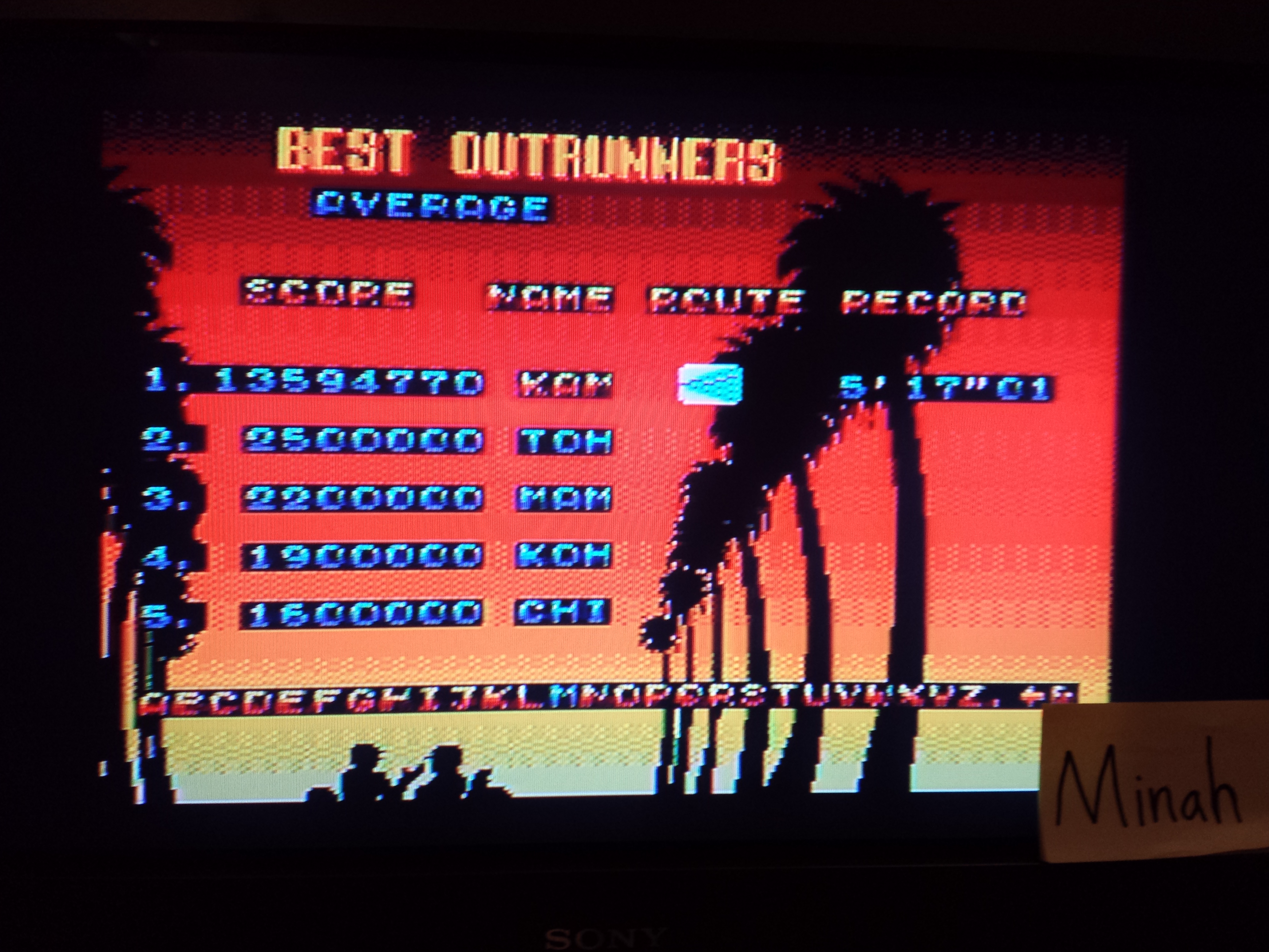 Outrun 3D 13,594,770 points