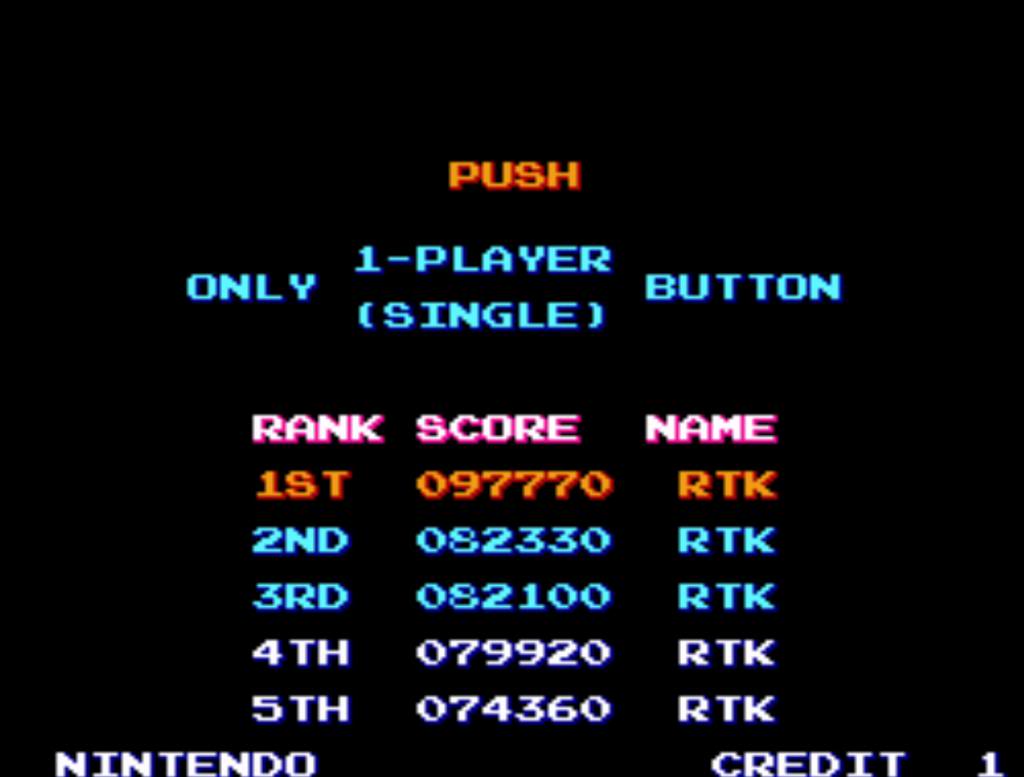 Mario Bros 97,770 points