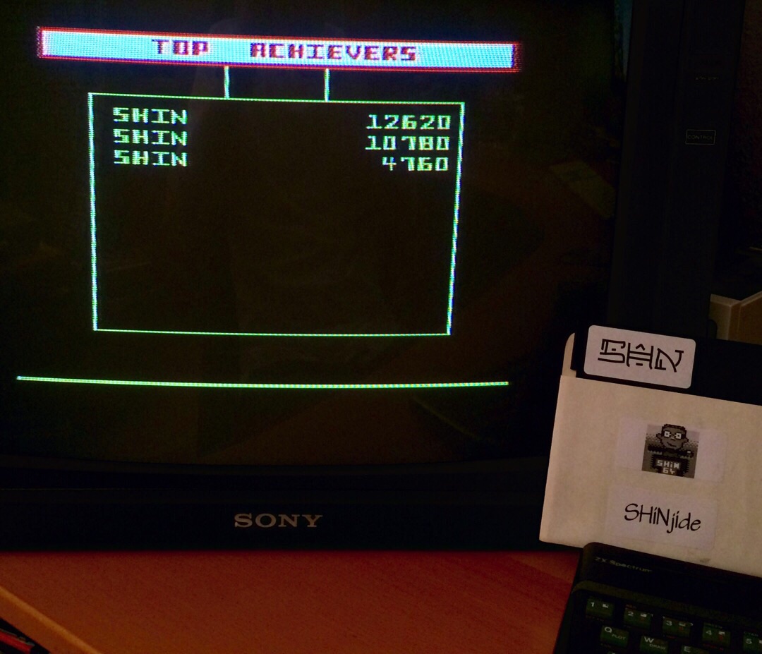 SHiNjide: Bounty Bob Strikes Back (ZX Spectrum) 12,620 points on 2015-05-28 14:09:48