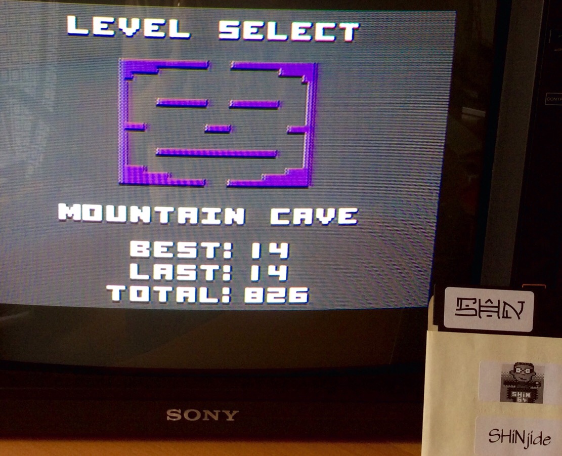 SHiNjide: Super Bread Box: Mountain Cave (Commodore 64) 14 points on 2015-05-31 03:00:31