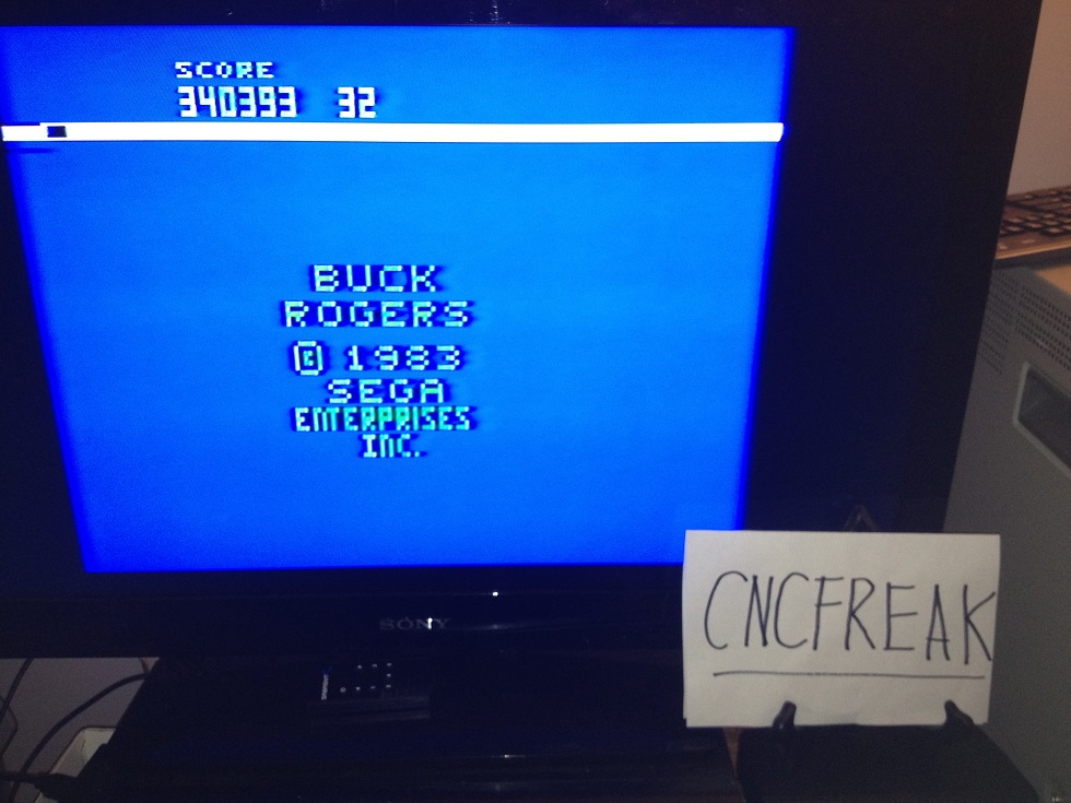 cncfreak: Buck Rogers: Planet of Zoom (Atari 2600 Novice/B) 340,393 points on 2013-10-29 15:59:38
