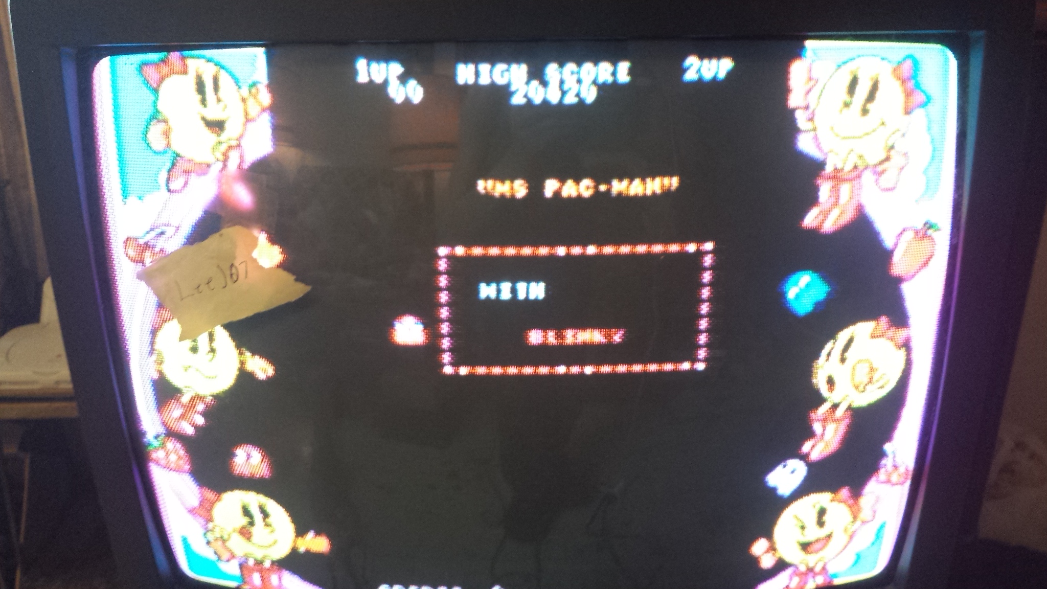 Namco Museum: Ms. Pac-Man 20,420 points