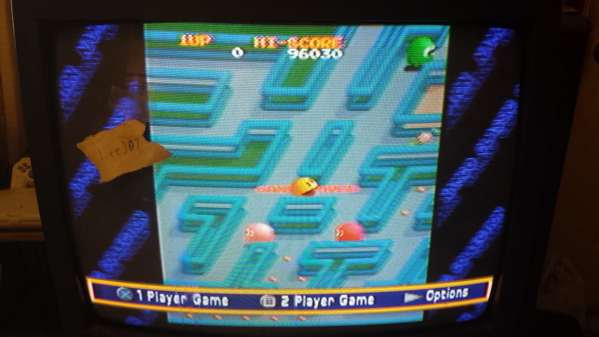 LeeJ07: Namco Museum: Pac-Mania (Playstation 2) 96,030 points on 2015-06-11 11:17:50