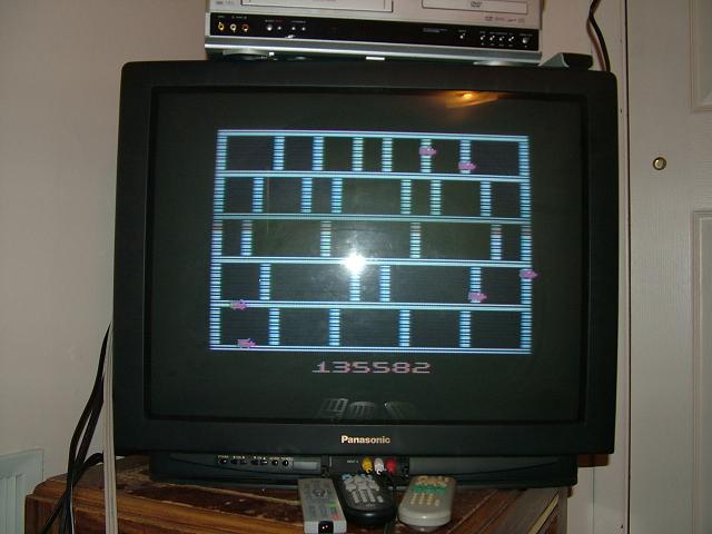 AtariPlayer: Amidar (Atari 2600 Novice/B) 135,582 points on 2013-10-30 23:01:34