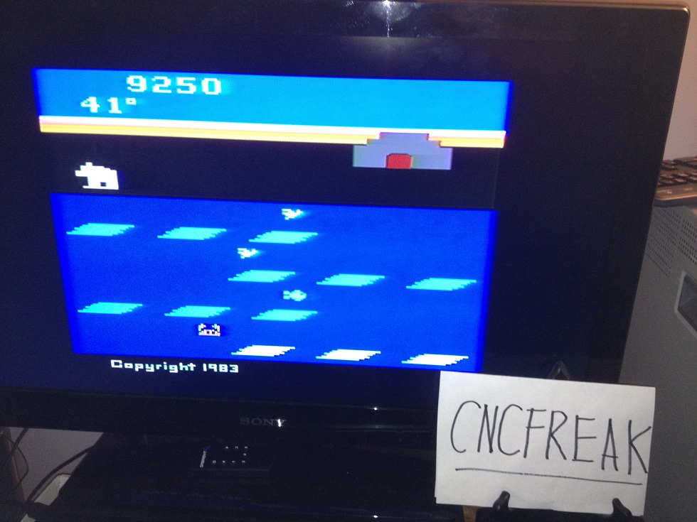 cncfreak: Frostbite (Atari 2600) 9,250 points on 2013-11-03 00:37:57