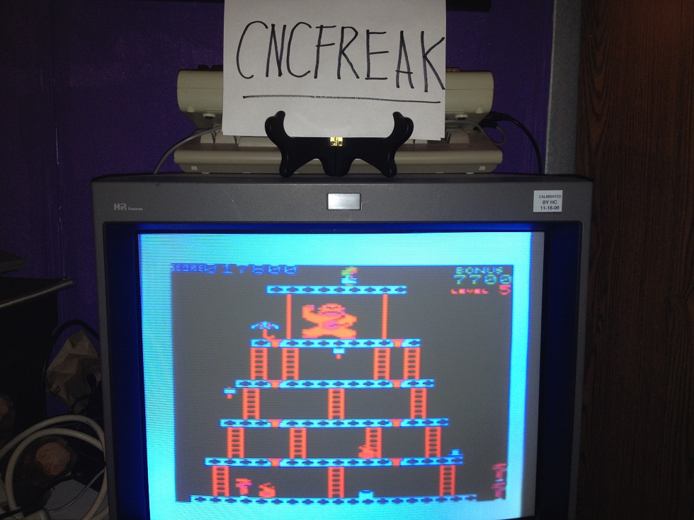cncfreak: Donkey Kong (Commodore VIC-20) 17,800 points on 2013-11-03 20:30:43
