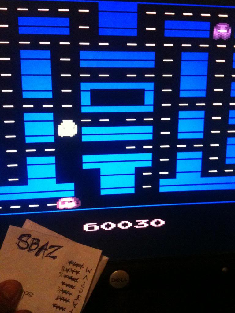 Pac-Man Arcade 60,030 points