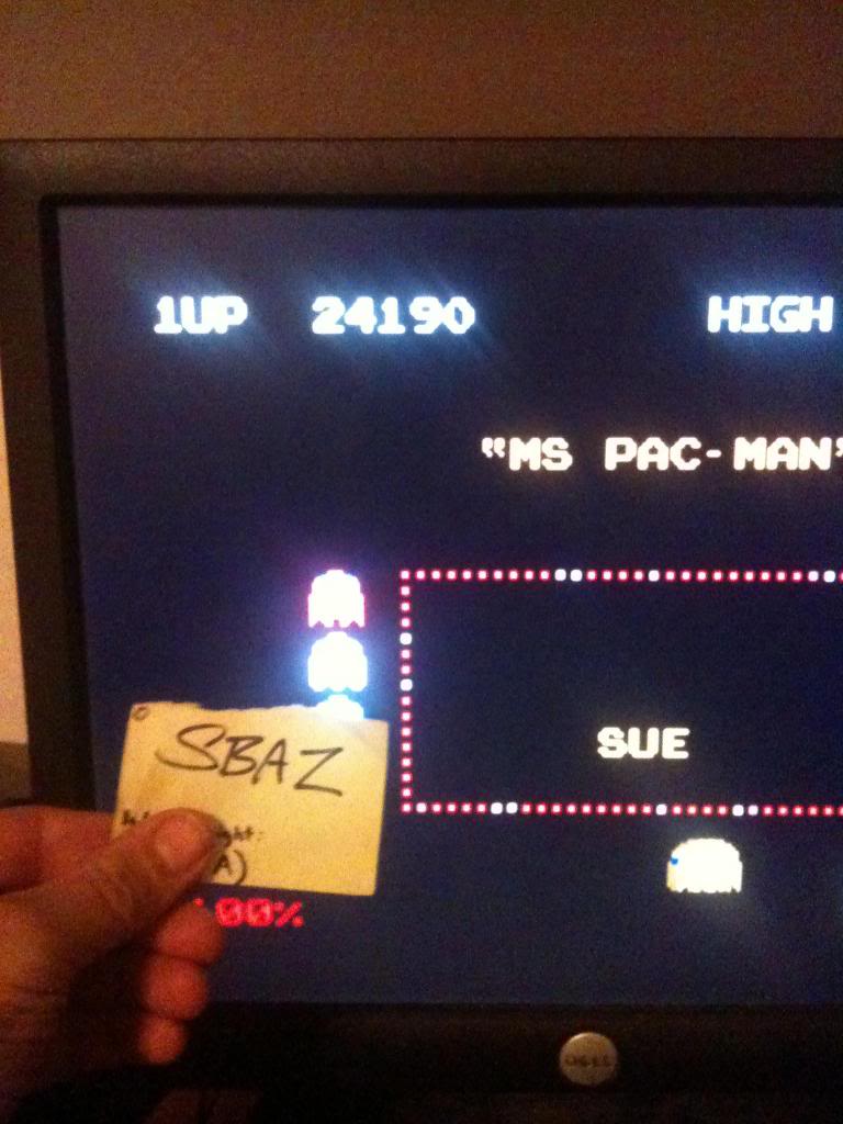 Namco Museum: Ms. Pac-Man 24,190 points