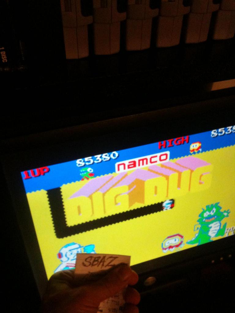 Namco Museum: Dig Dug 85,380 points