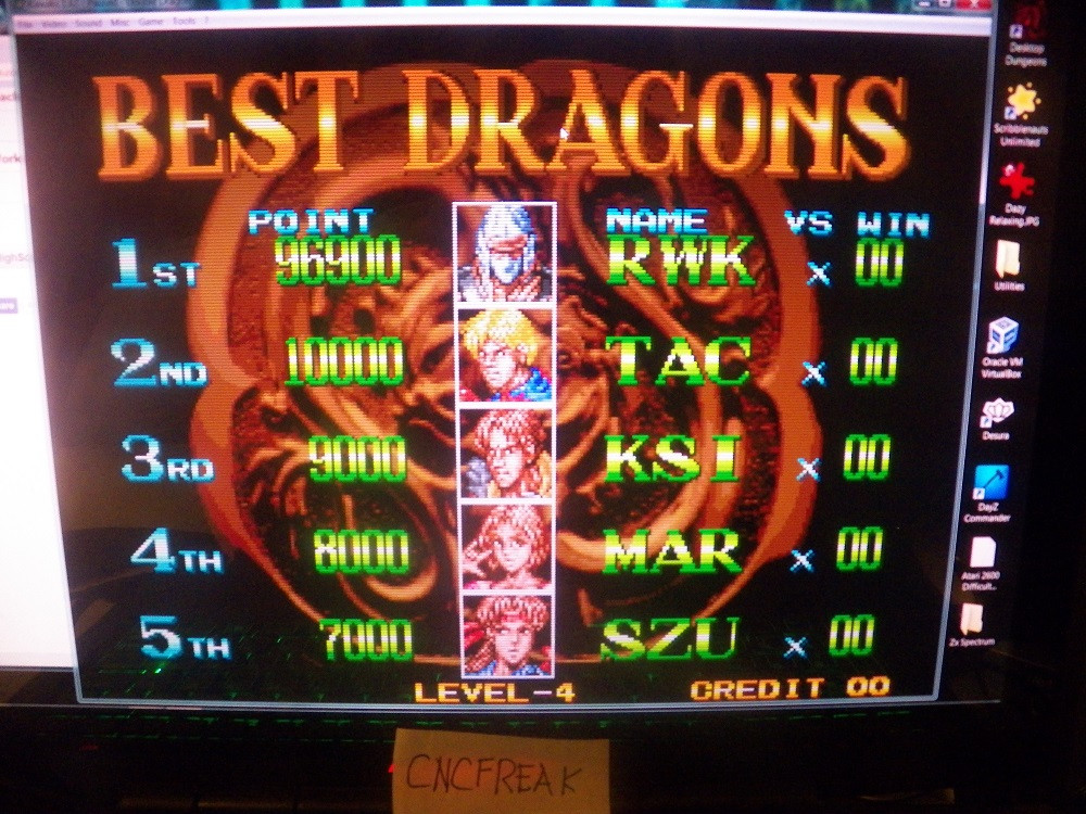 cncfreak: Double Dragon (Neo Geo Emulated) 96,900 points on 2013-12-17 20:37:57