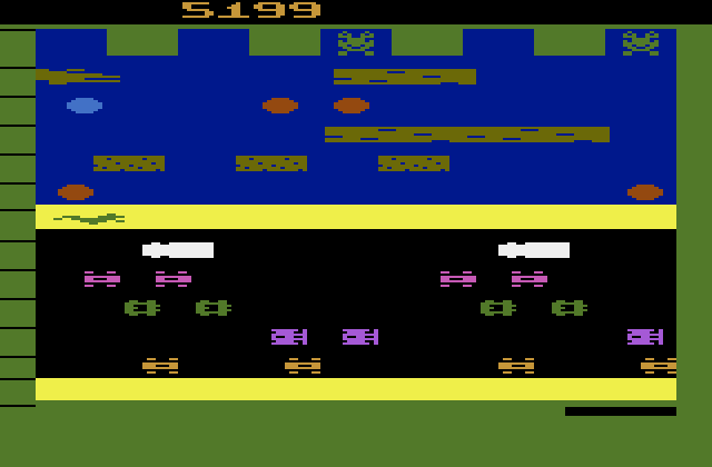 Frogger 5,199 points