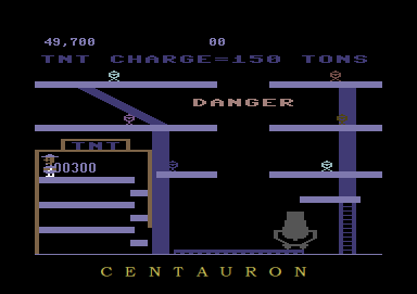 Centauron: Miner 2049er (Commodore 64 Emulated) 49,700 points on 2014-02-06 18:19:05