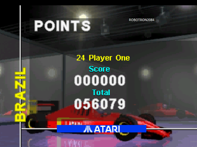 World Tour Racing [Arcade Mode] Skill: Eat My Dust 56,079 points