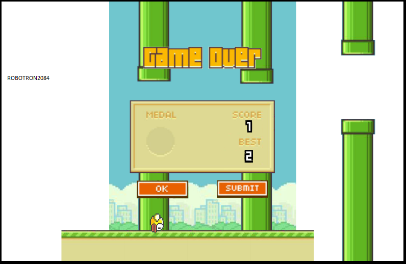 Flappy Bird 2 points