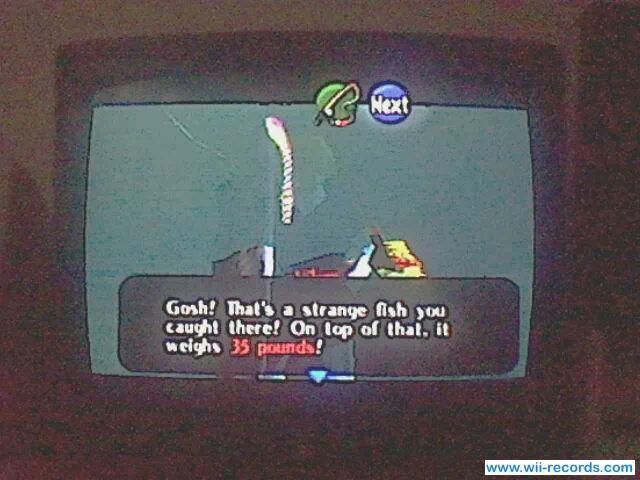 The Legend of Zelda: Ocarina of Time [Fishing] 35 points