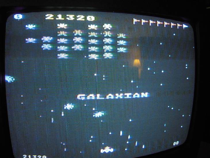Galaxian: Skill Level 1 21,320 points
