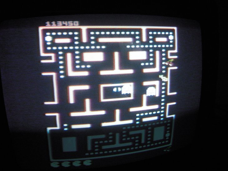 Pac-Man Collection: Ms. Pac-Man [Cherries/Plus Off/Fast On] 113,450 points