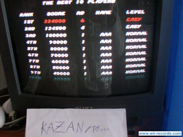 Streets of Rage 224,000 points