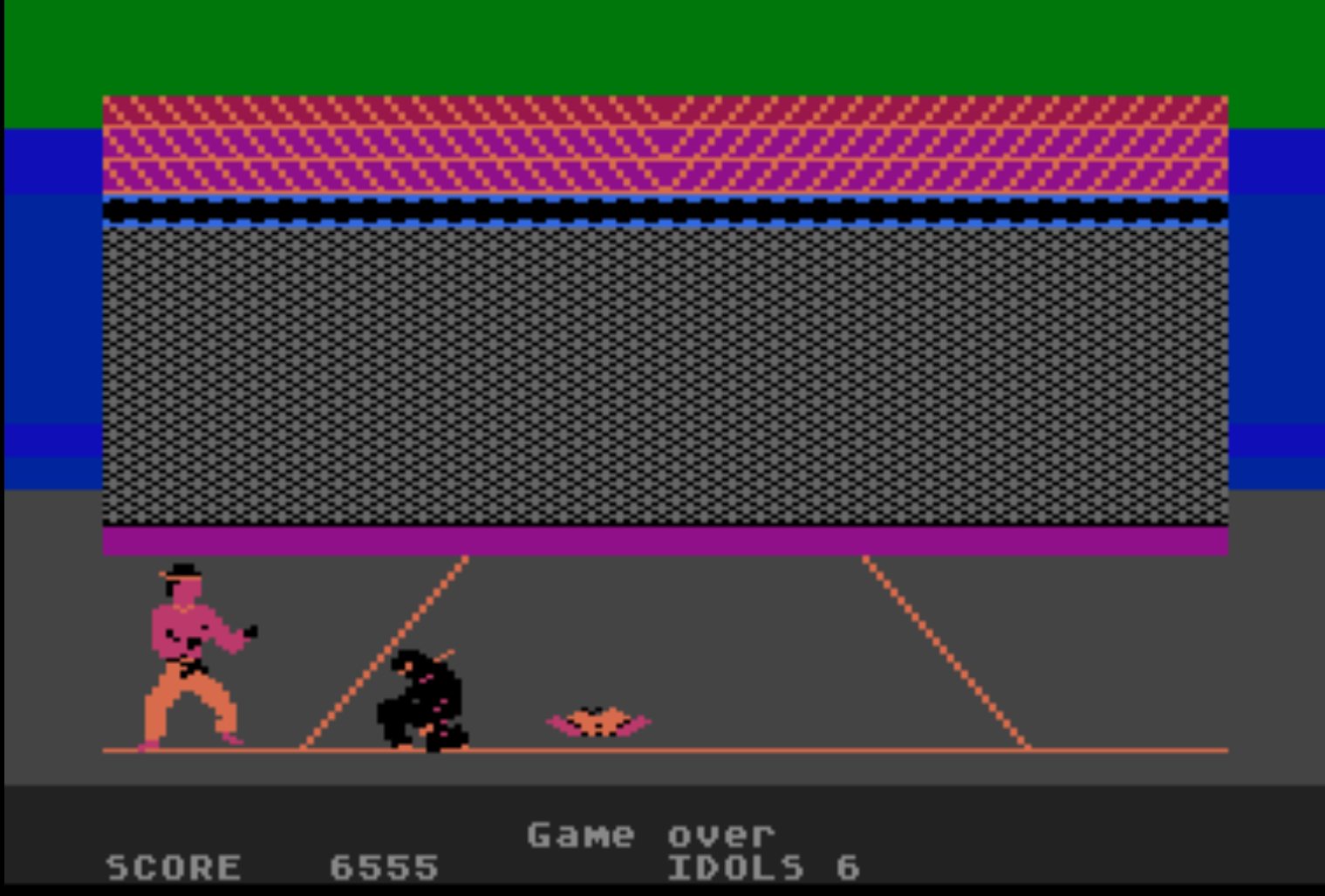 cncfreak: Ninja (Atari 400/800/XL/XE Emulated) 6,555 points on 2013-09-22 22:00:38