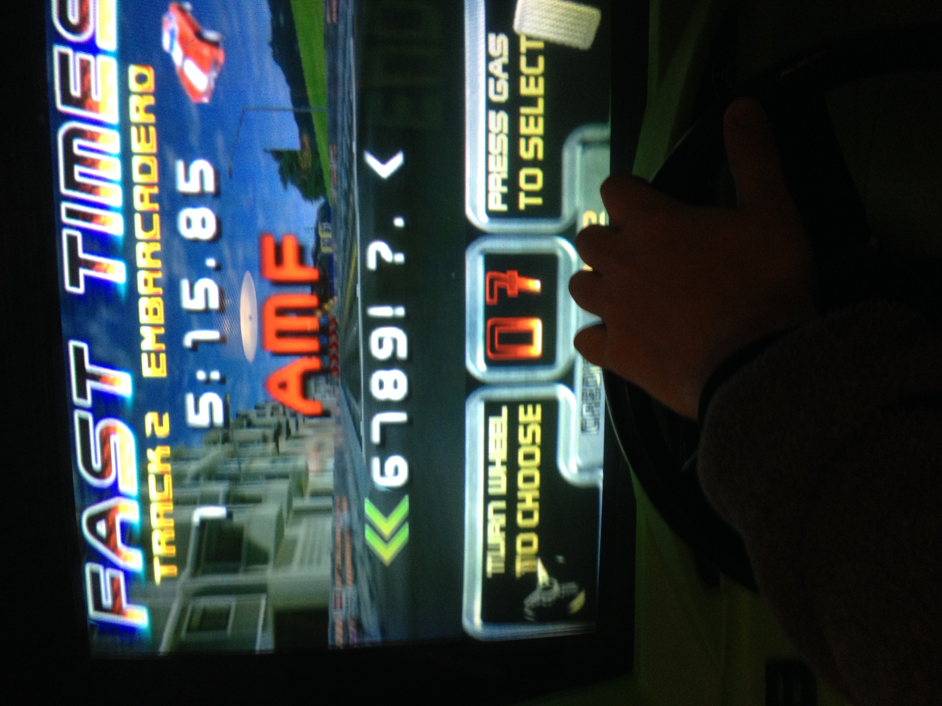 San Francisco Rush: The Rock [Track 2] time of 0:05:15.85