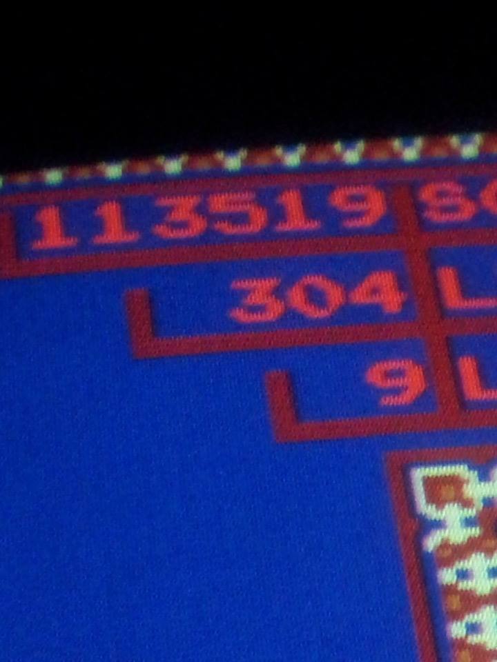 Tetris 113,519 points