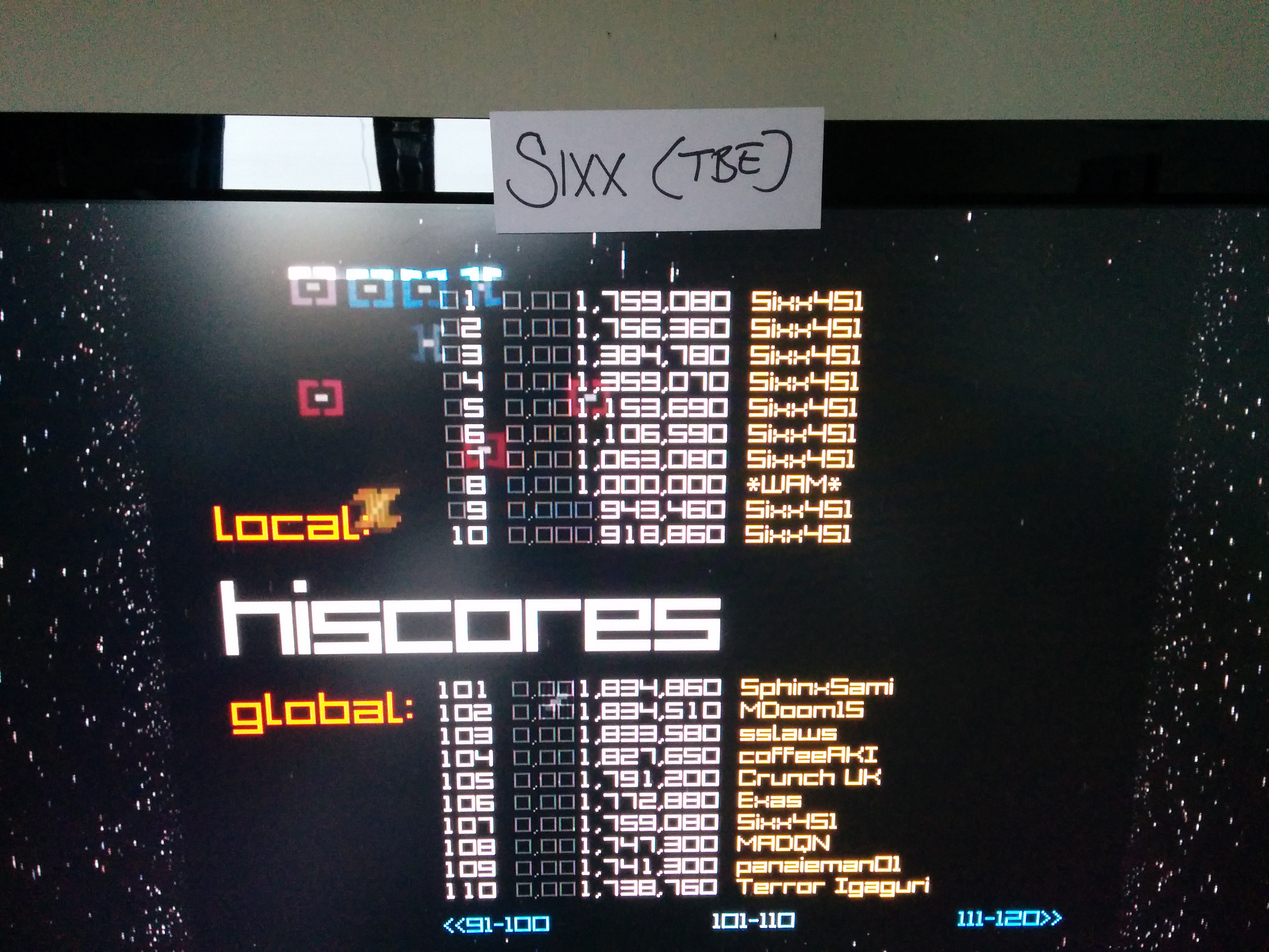 Sixx: Retrofit Overload (Xbox 360) 1,759,080 points on 2014-03-27 06:44:29