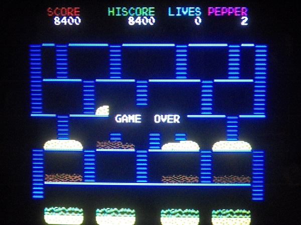 cncfreak: Burger Time 97 (Commodore 64) 8,400 points on 2013-09-23 18:48:07
