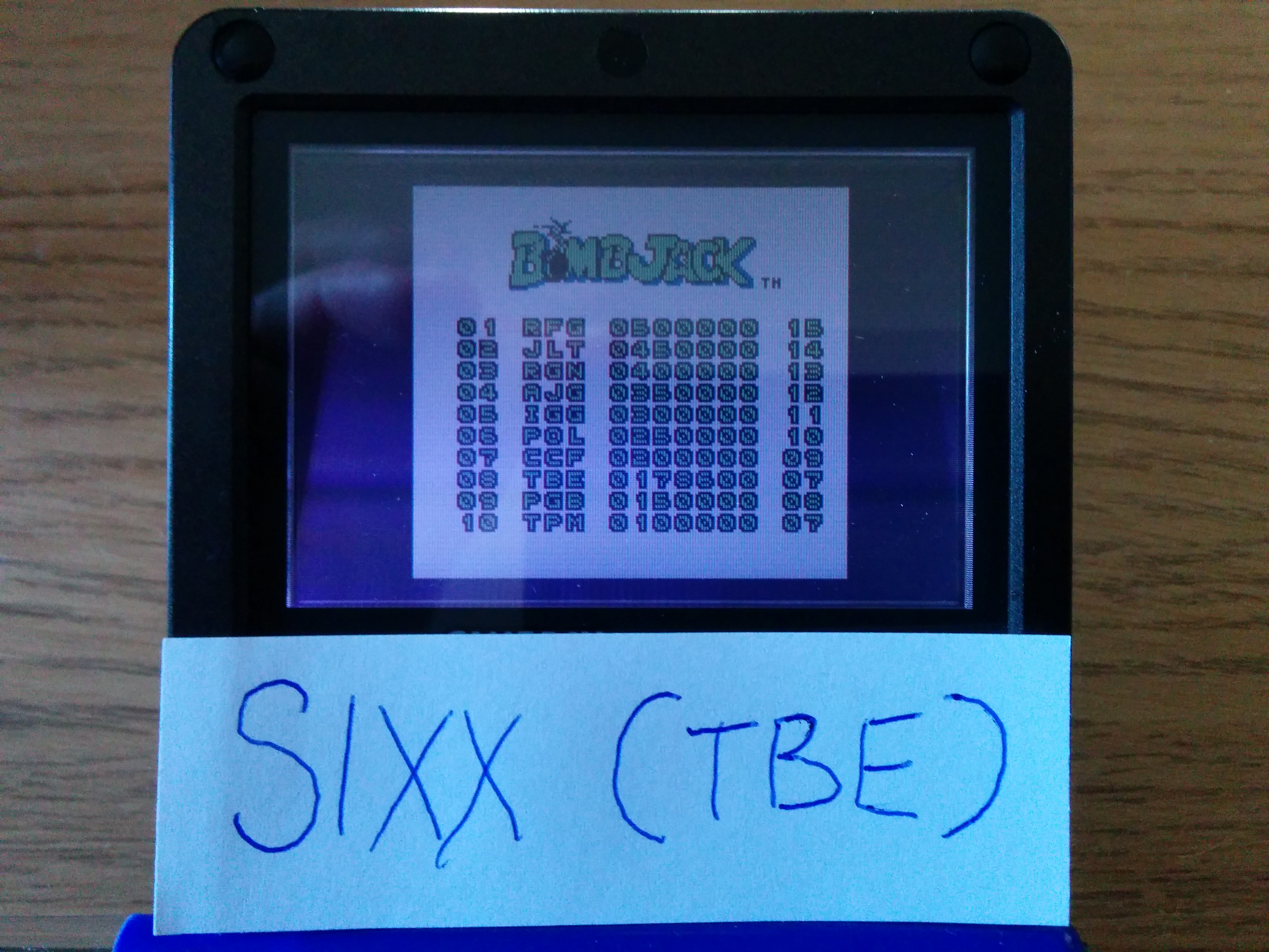 Sixx: Bomb Jack (Game Boy) 178,600 points on 2014-03-30 12:05:42