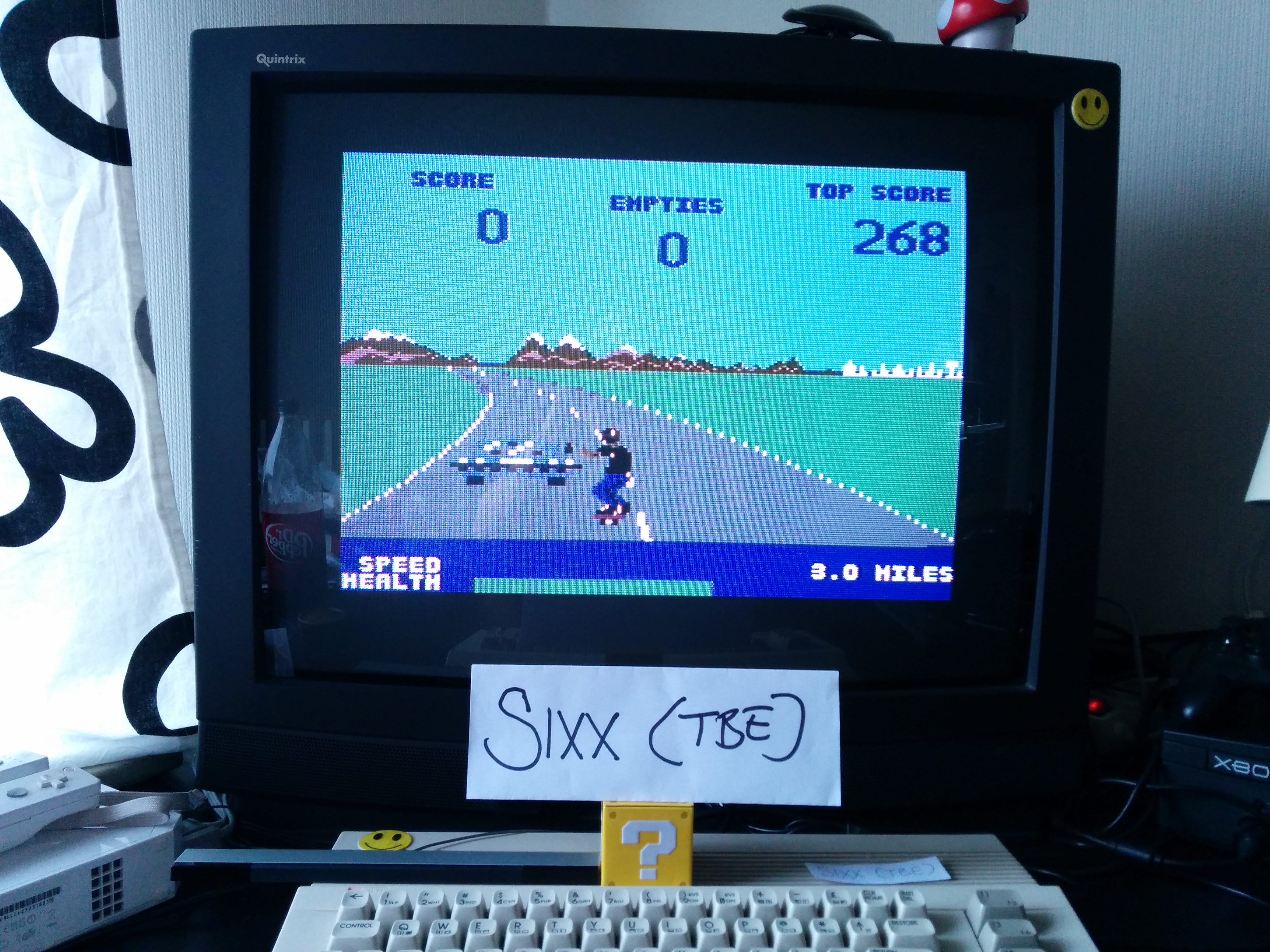Sixx: Street Surfer (Commodore 64) 268 points on 2014-04-05 04:14:03