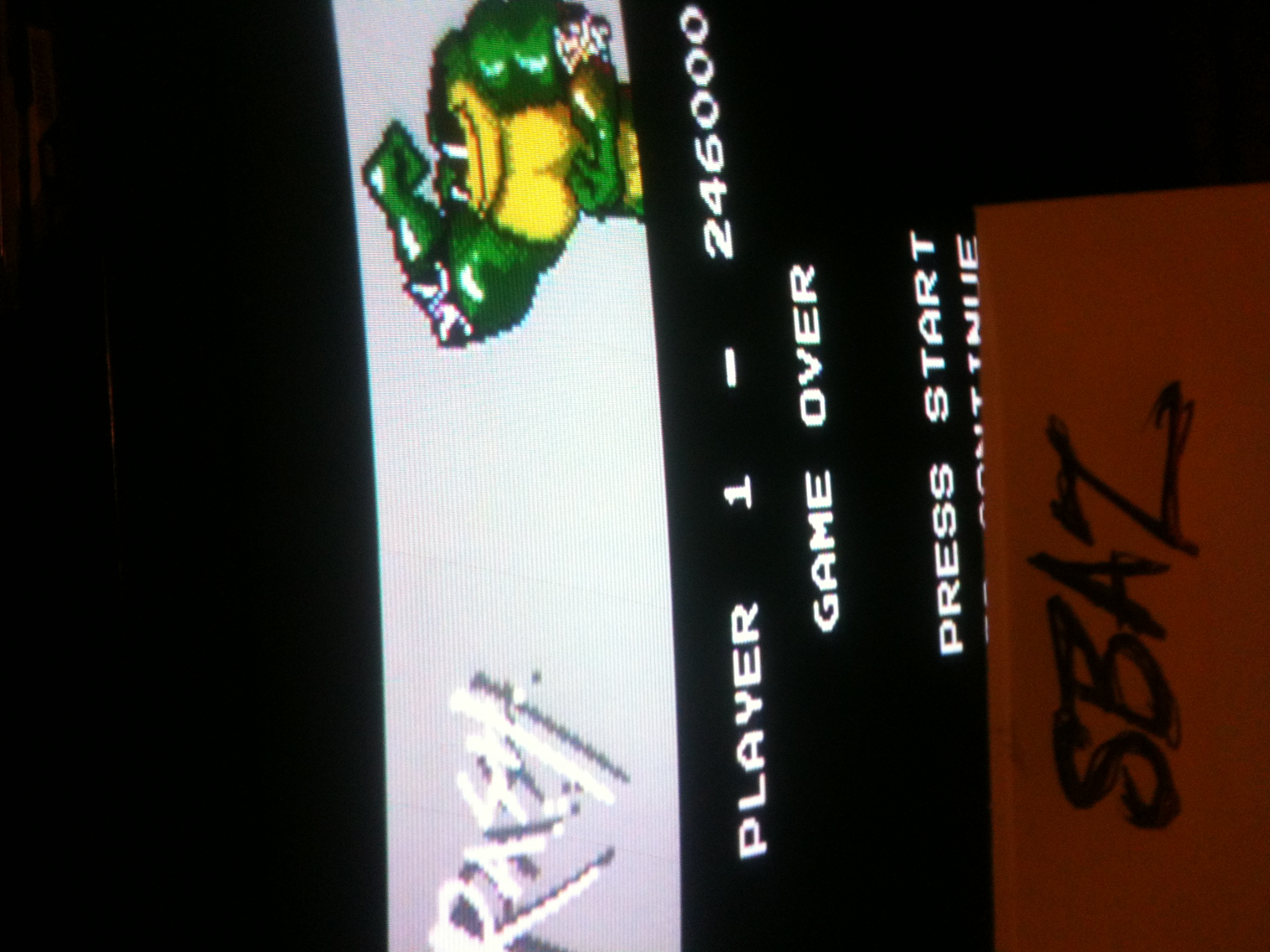 Battletoads 246,000 points