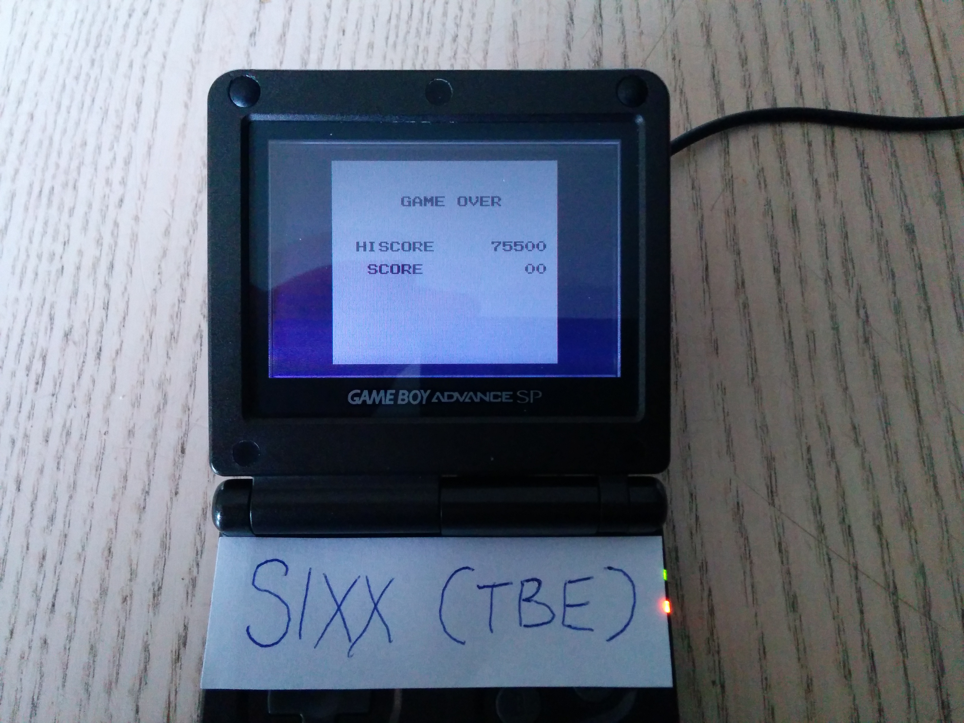 Sixx: Nemesis (Game Boy) 75,500 points on 2014-04-08 06:56:47