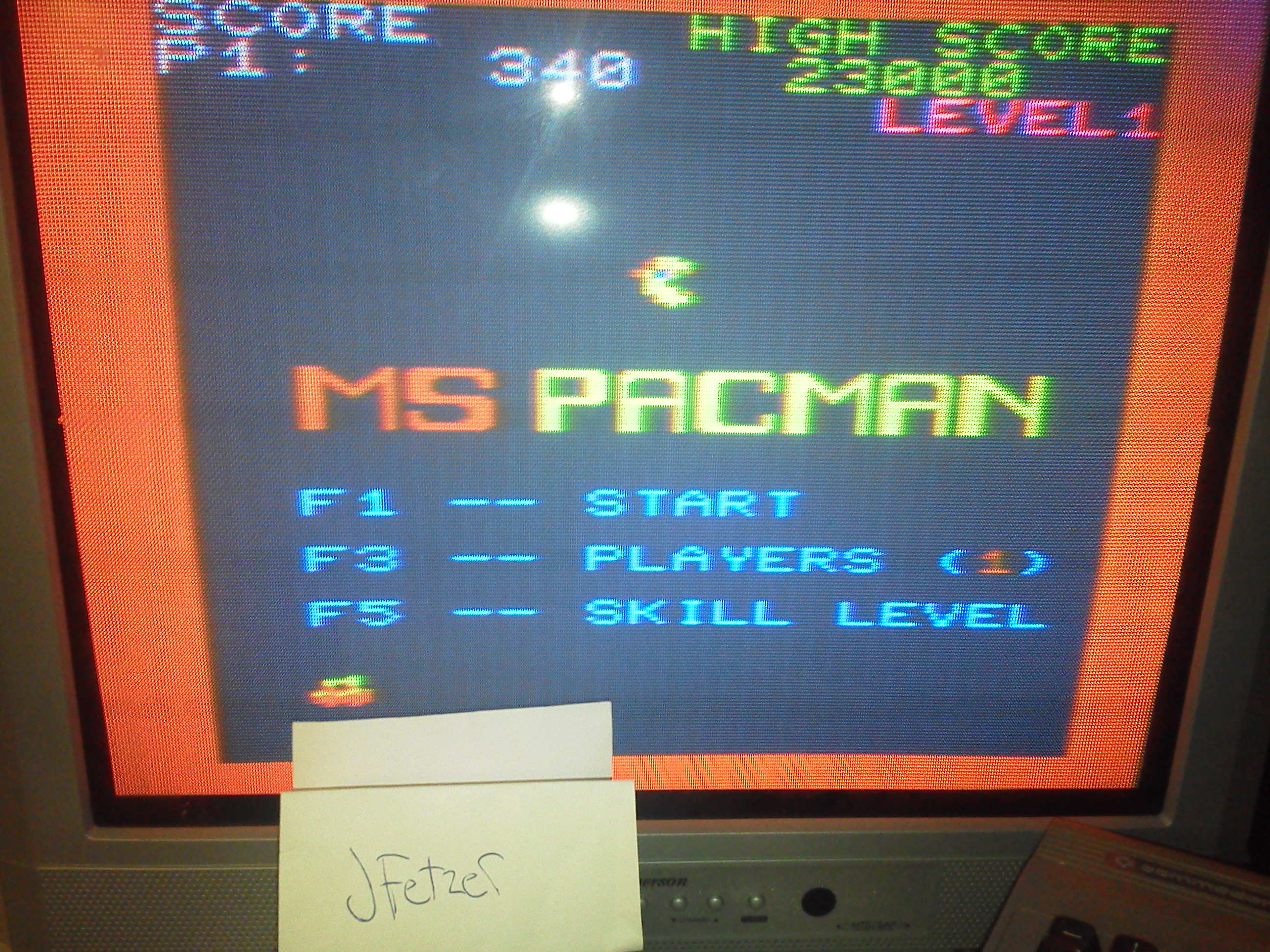Ms. Pac-Man 23,000 points