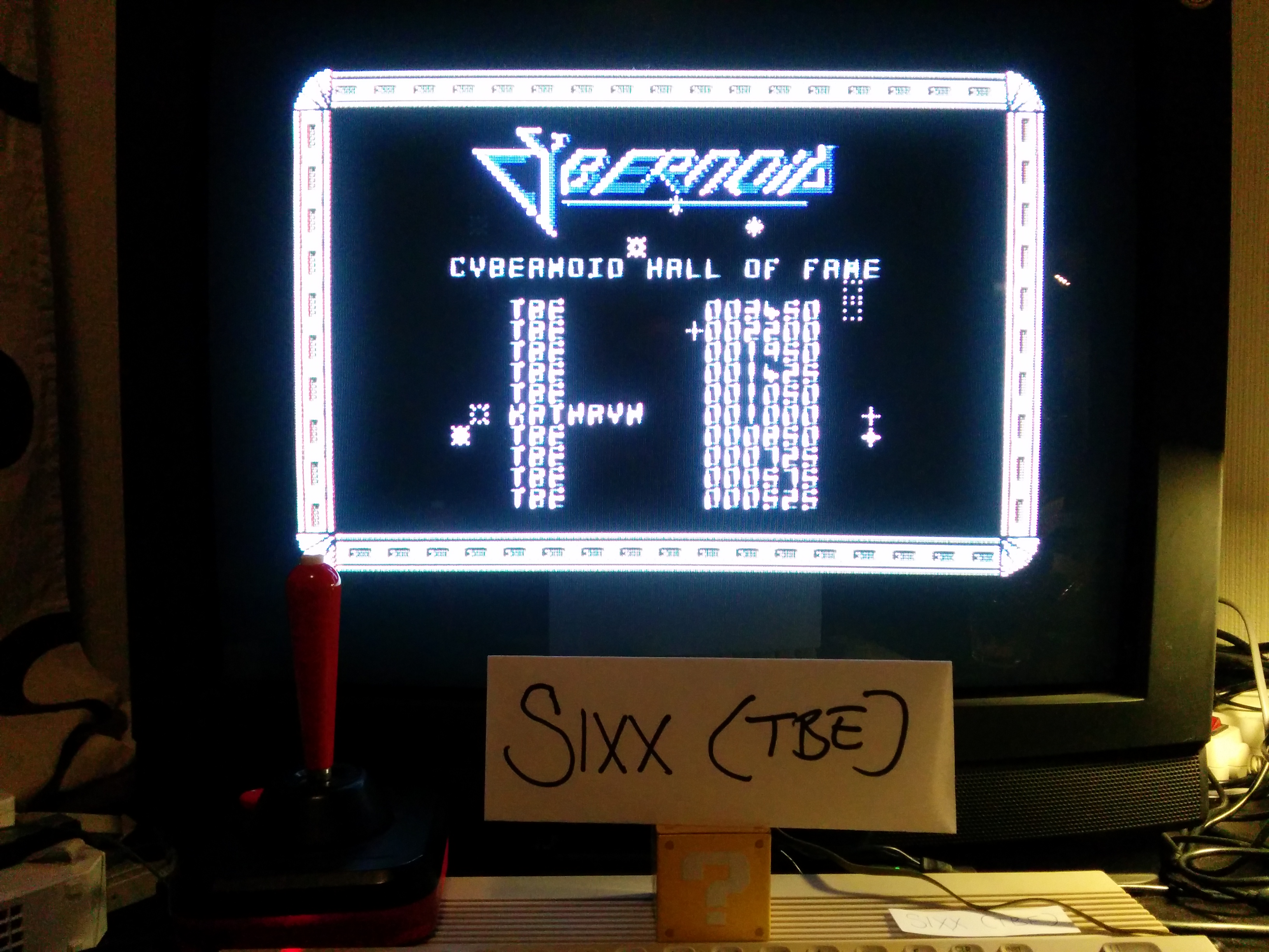 Sixx: Cybernoid (Commodore 64) 3,450 points on 2014-04-09 16:48:34