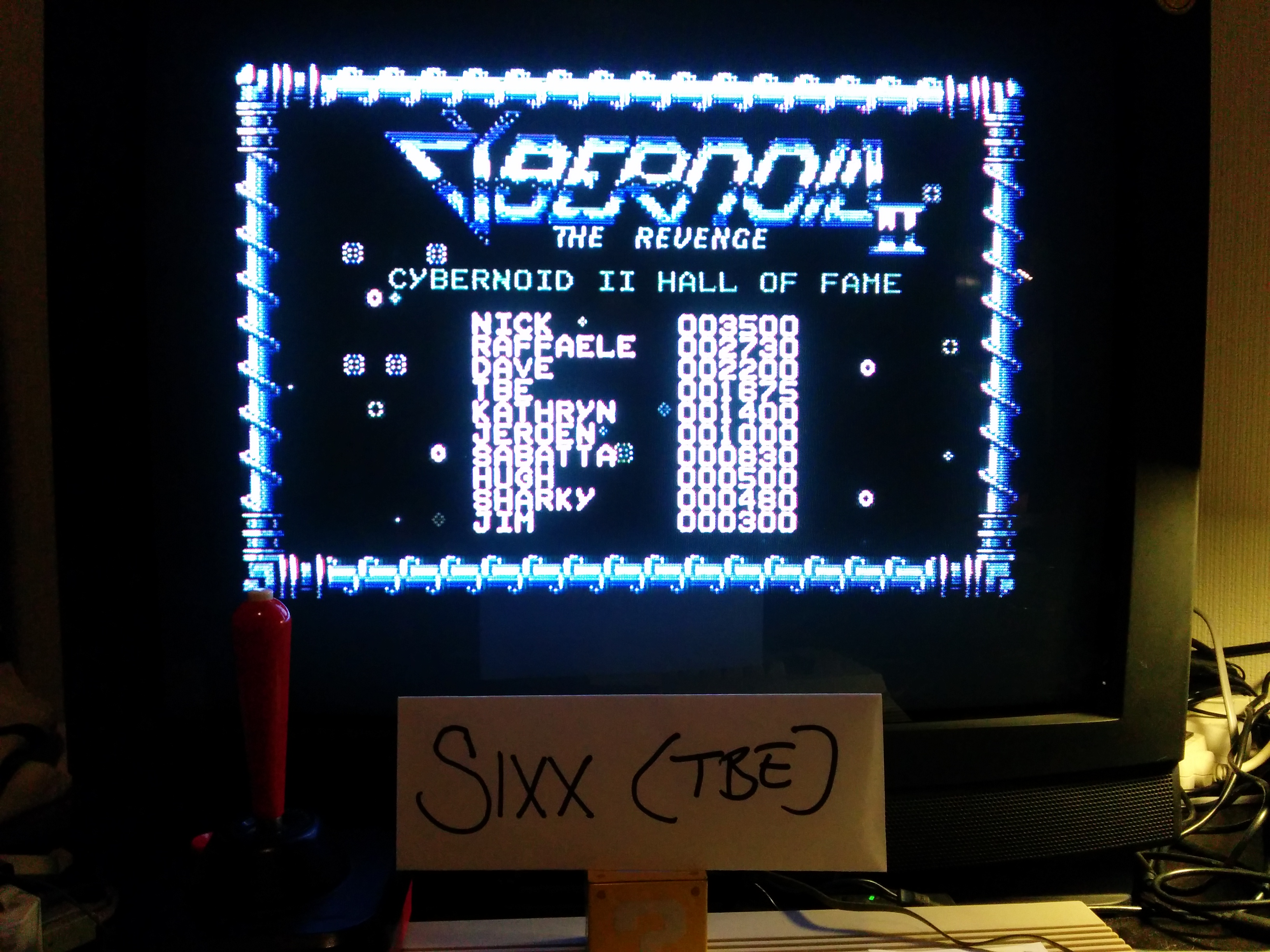 Sixx: Cybernoid 2 (Commodore 64) 1,675 points on 2014-04-09 16:54:39