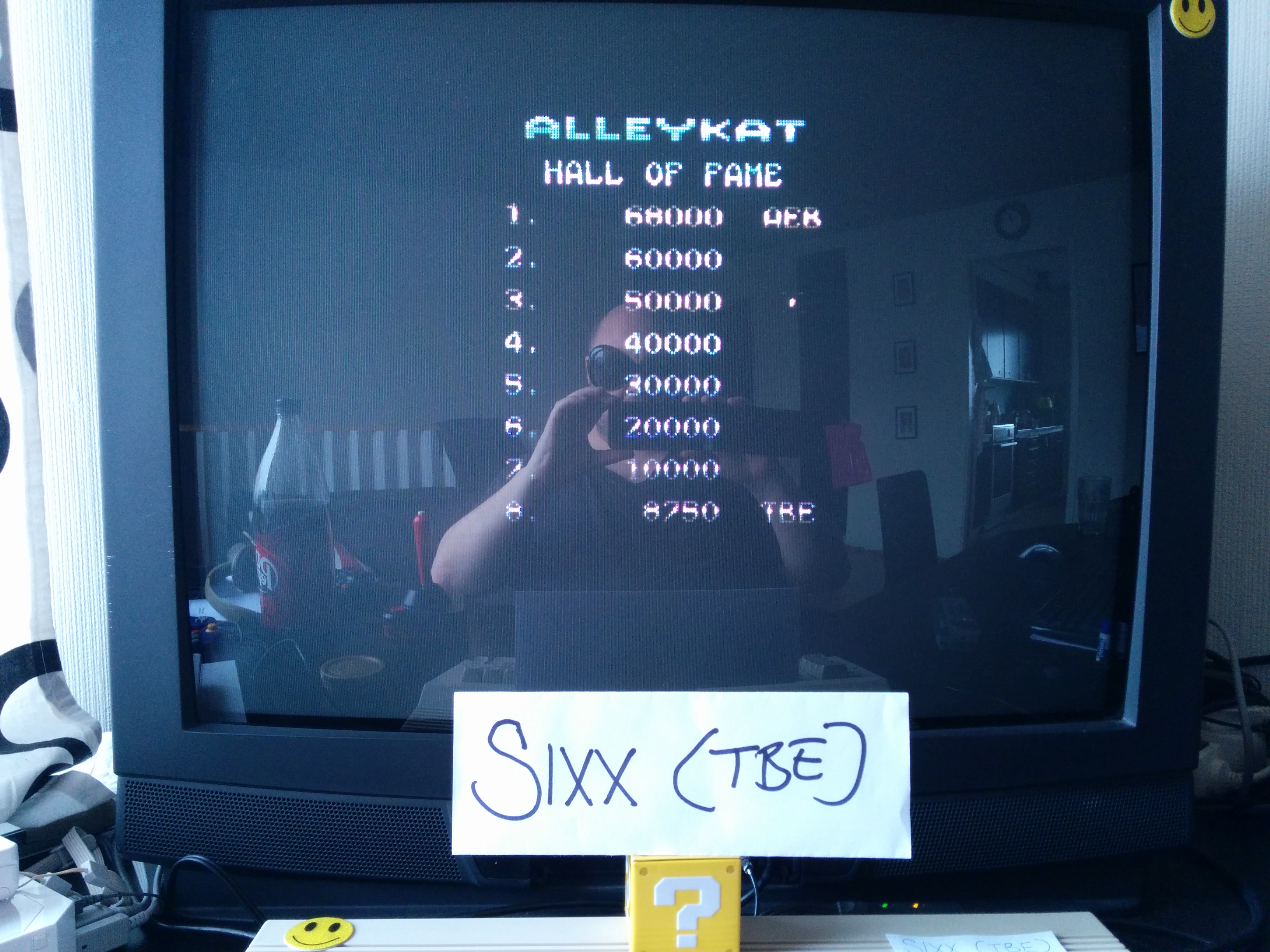Sixx: Alleykat [C64 mode] (Commodore 64) 8,750 points on 2014-04-11 02:02:54