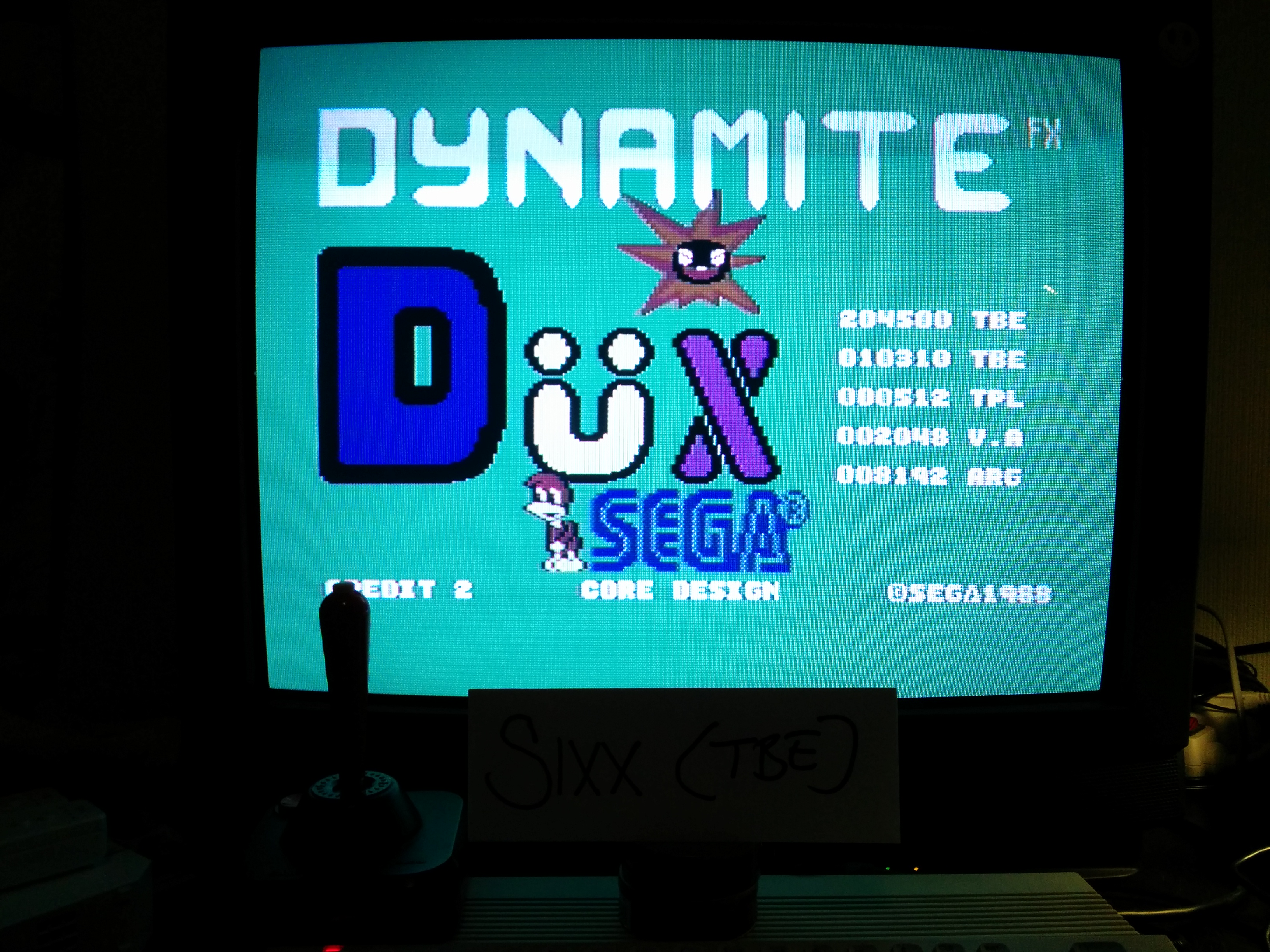 Sixx: Dynamite Dux (Commodore 64) 204,500 points on 2014-04-12 13:36:13