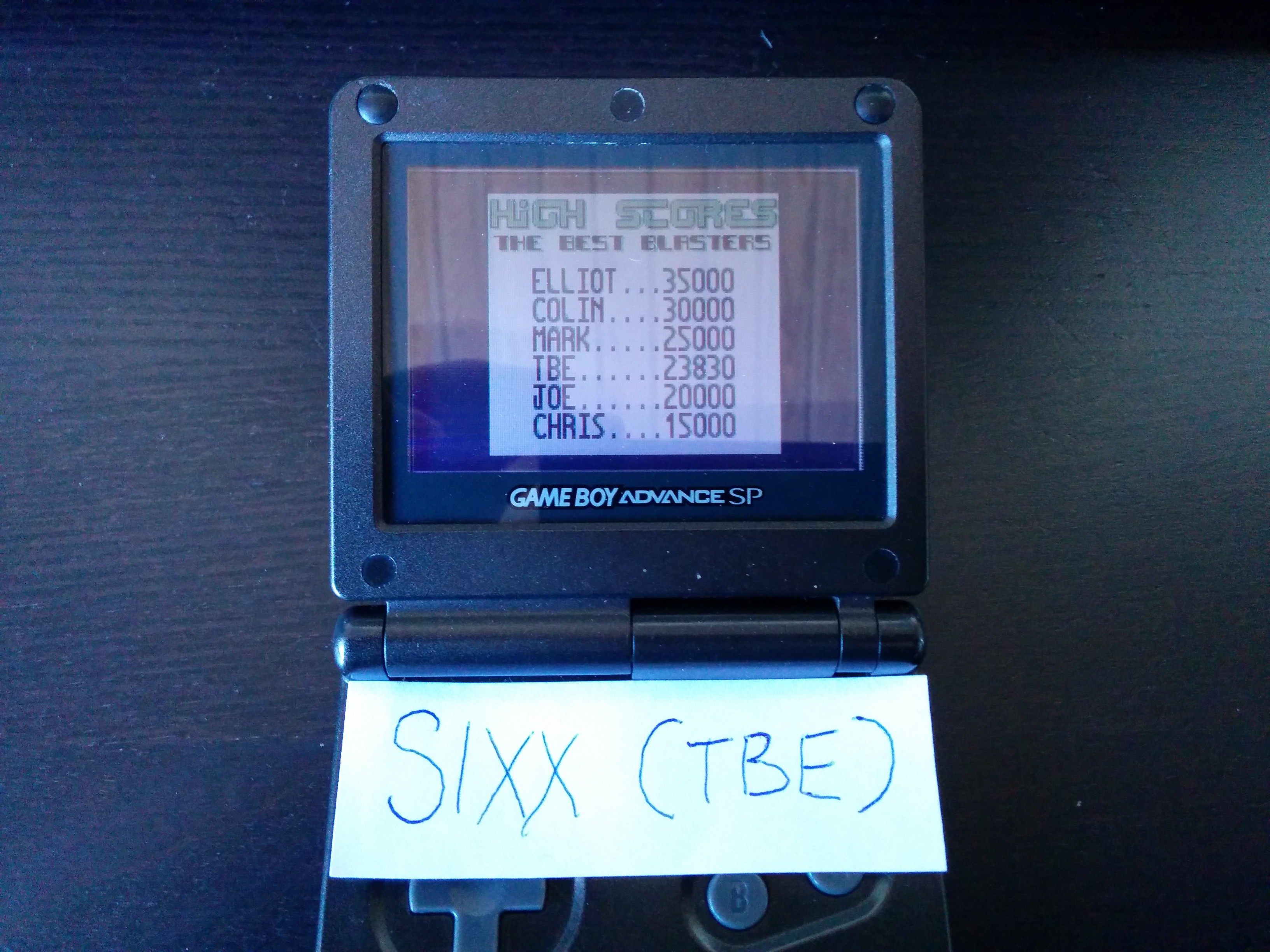 Sixx: Asteroids (Game Boy) 23,830 points on 2014-04-14 05:57:52