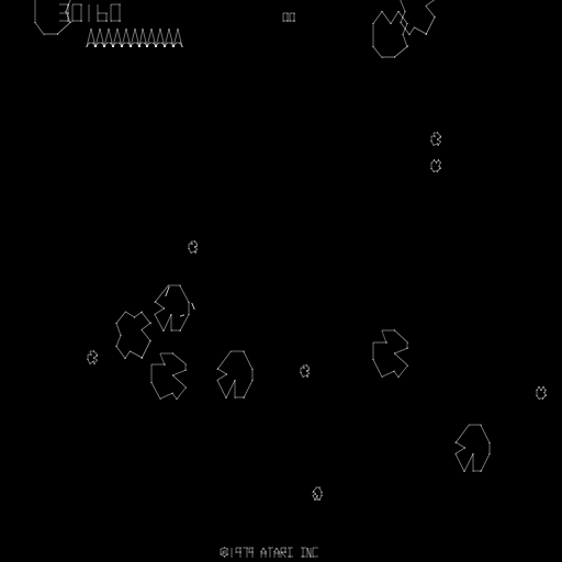 DBCooper: Asteroids (Arcade Emulated / M.A.M.E.) 130,160 points on 2014-04-16 12:46:38