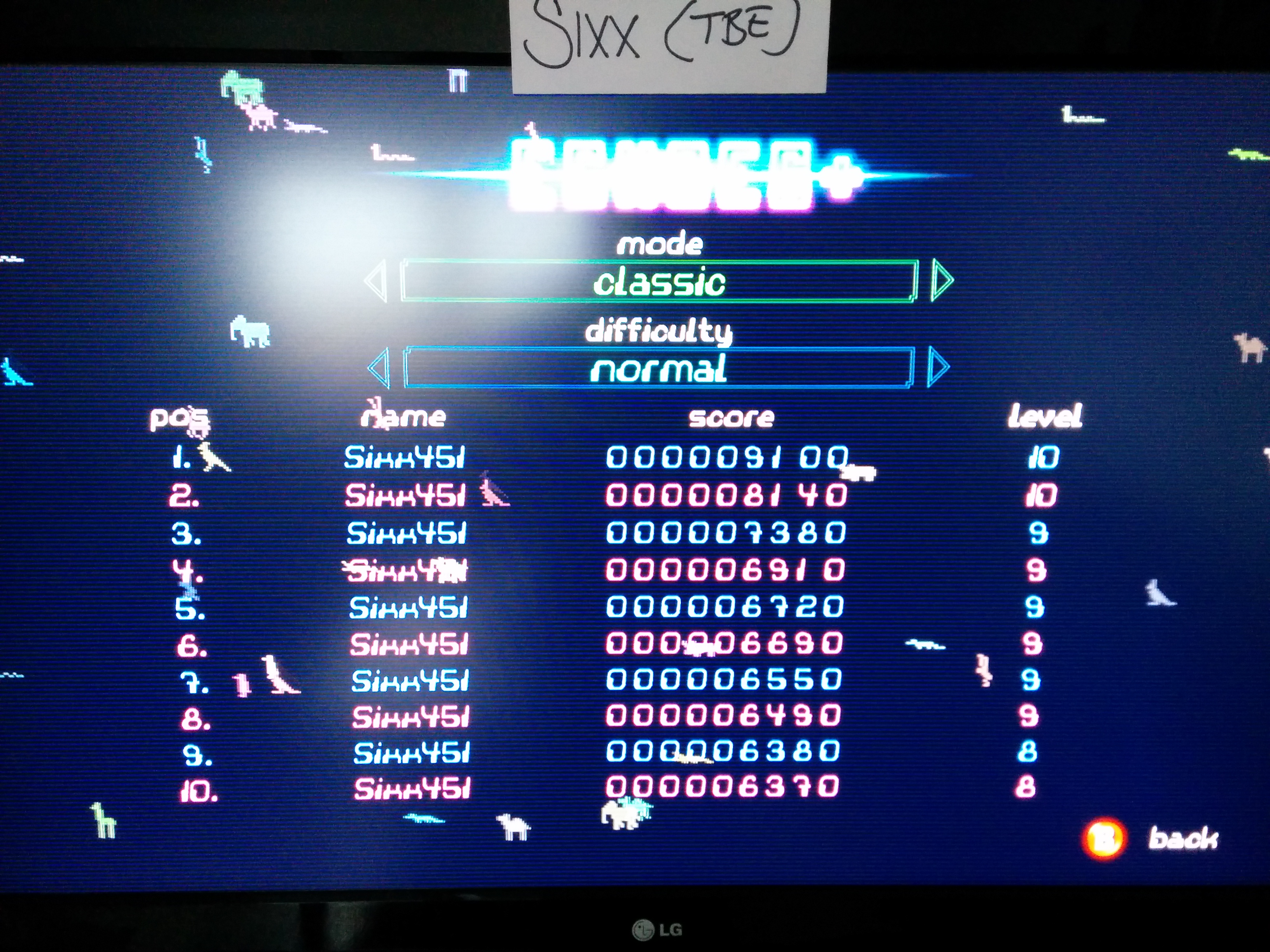 Sixx: Echoes+: Classic (Xbox 360) 9,100 points on 2014-04-17 10:02:07