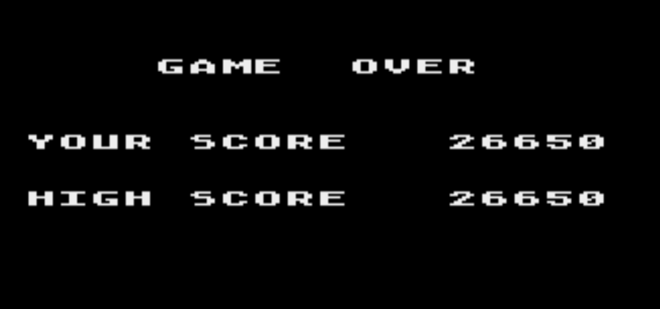 cncfreak: Caverns of Mars (Atari 400/800/XL/XE Emulated) 26,650 points on 2013-09-24 22:16:26