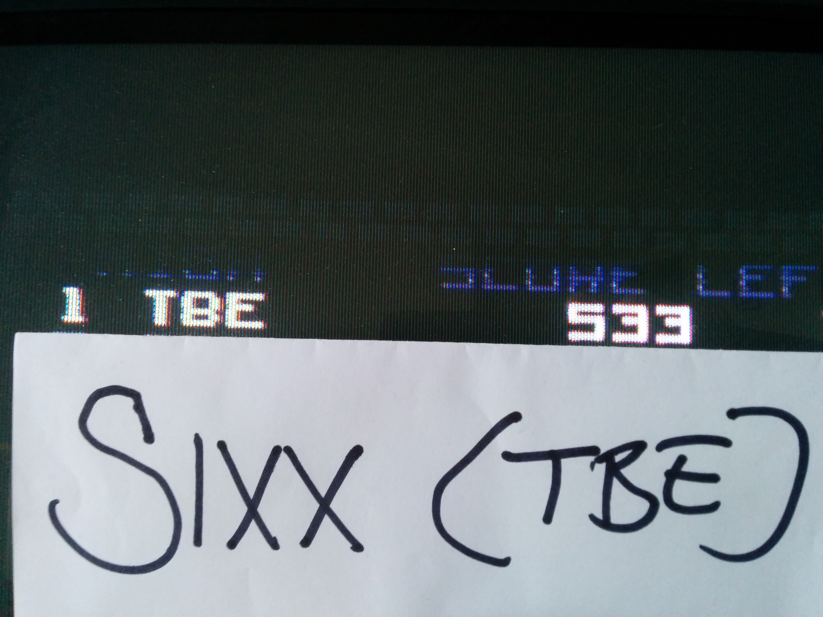 Sixx: Brickout 2007 (Commodore 64) 533 points on 2014-04-18 03:48:49