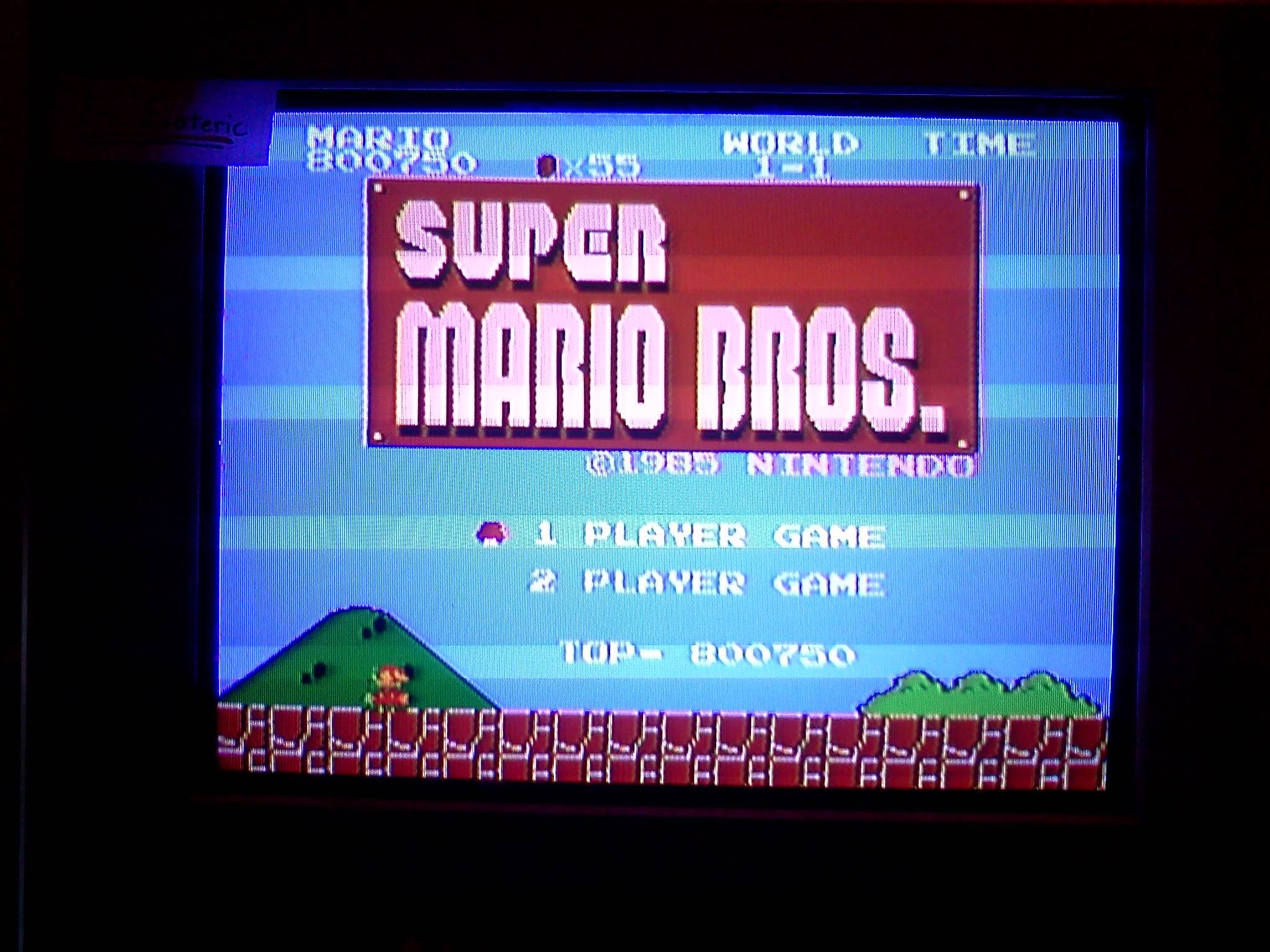 Super Mario Bros. 800,750 points