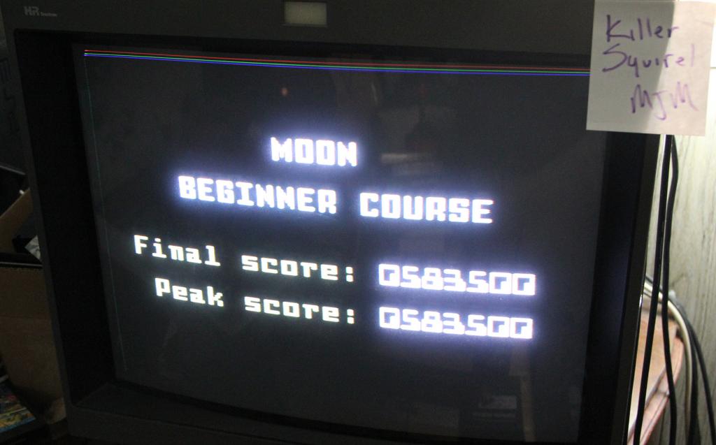 Space Patrol: Moon Beginner 583,500 points