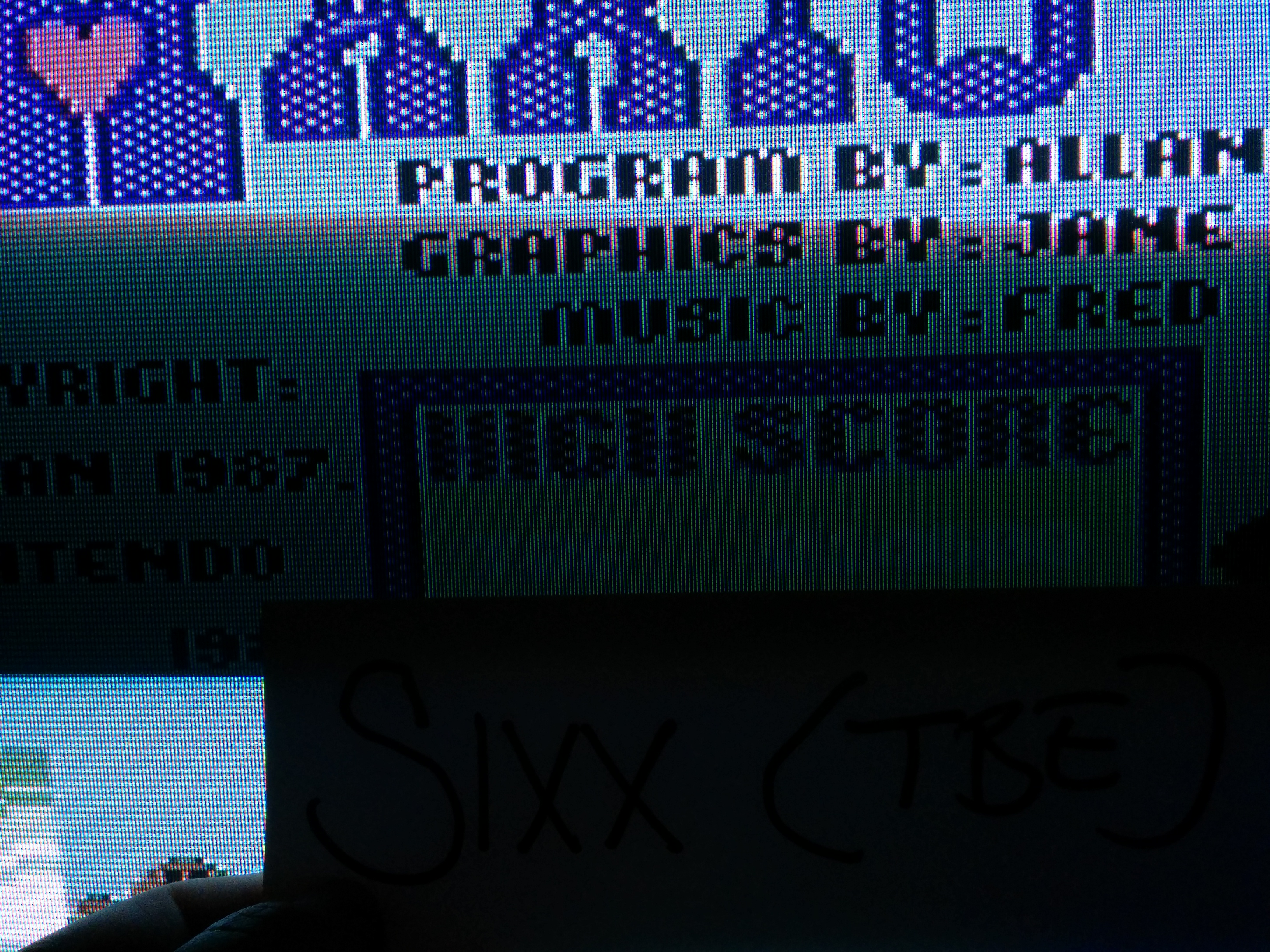 Sixx: Mario Bros [Ocean] (Commodore 64) 14,600 points on 2014-04-24 13:49:20