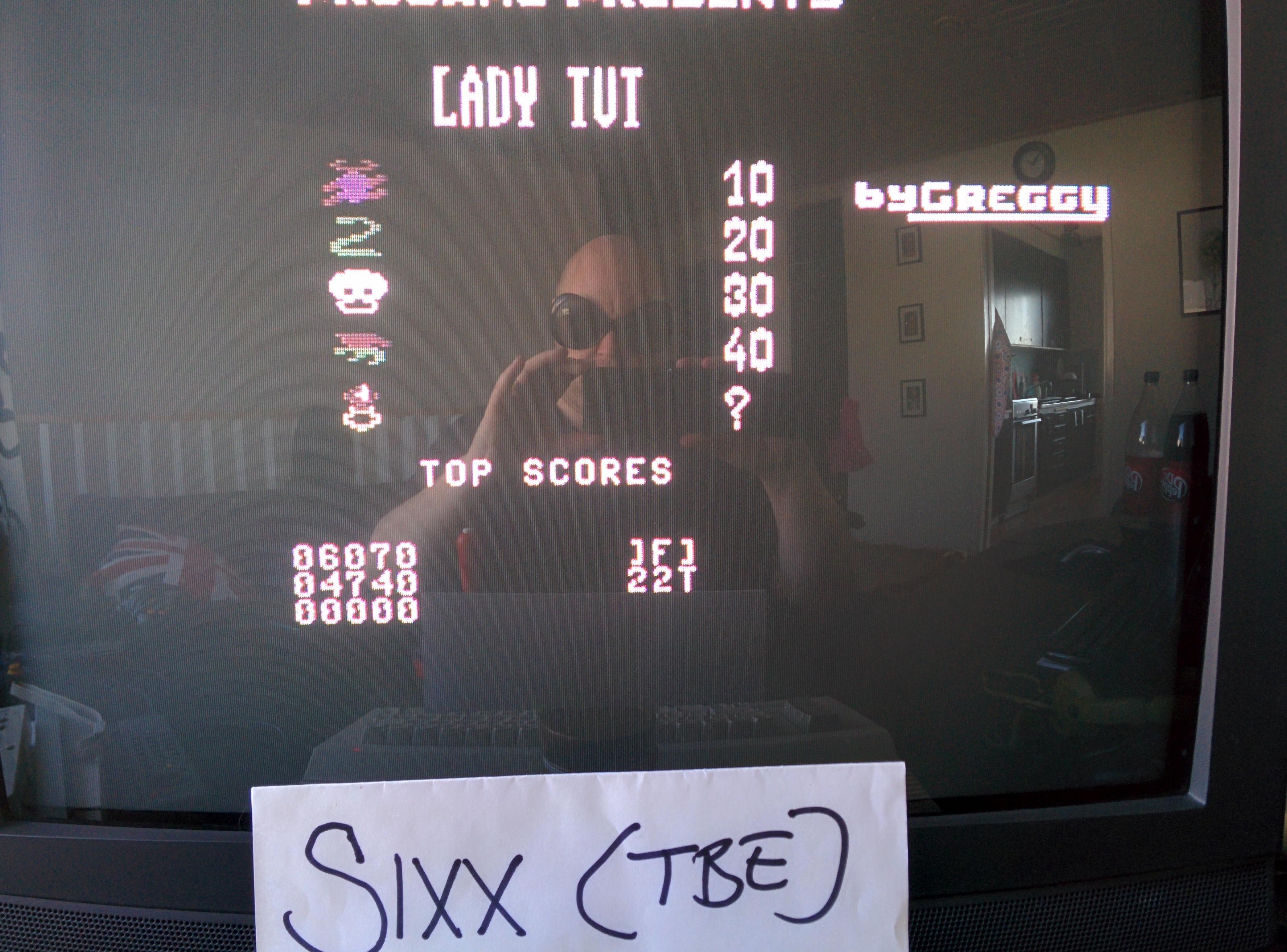 Sixx: Lady Tut (Commodore 64) 6,070 points on 2014-04-26 05:54:31