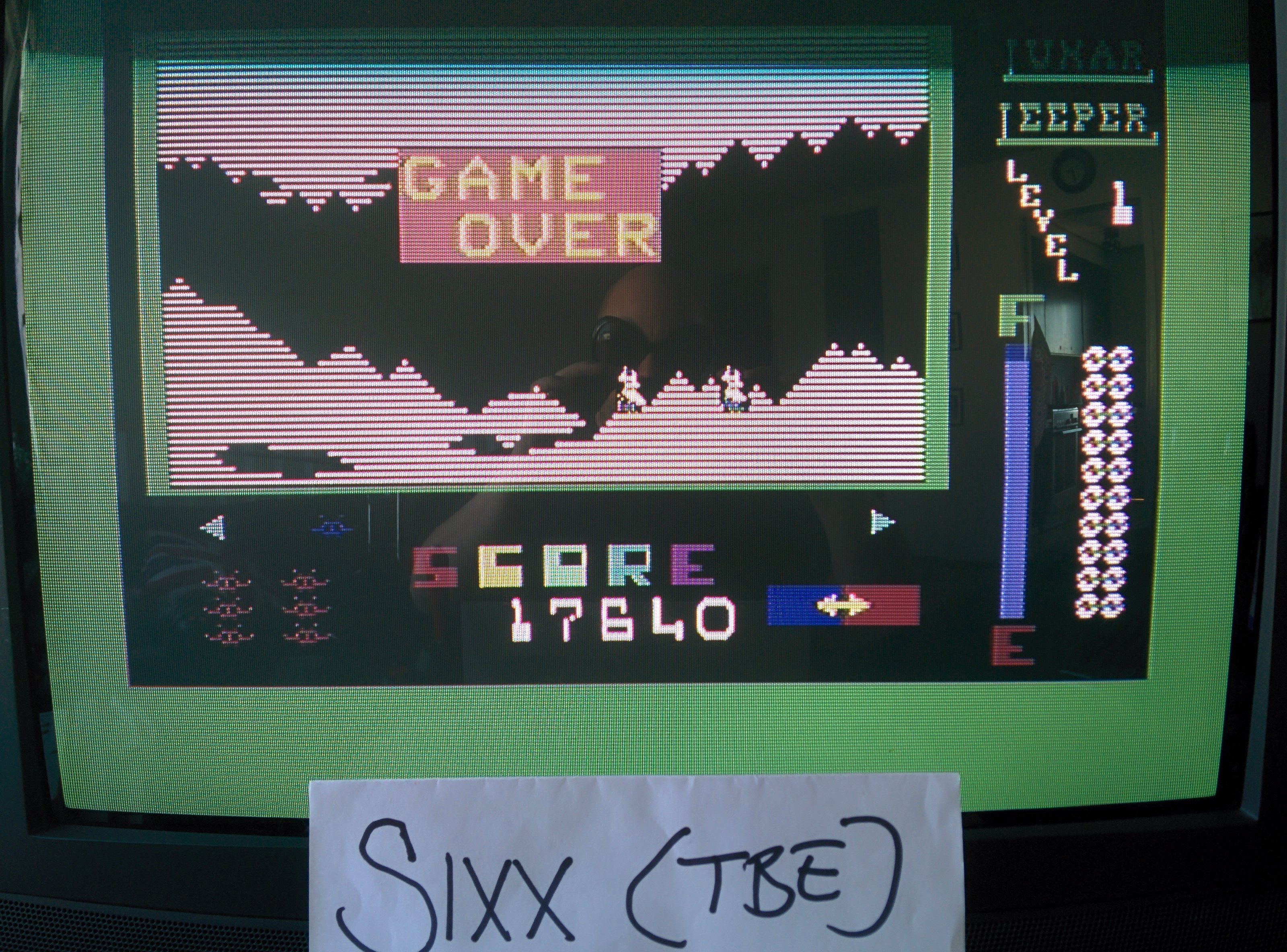 Sixx: Lunar Leeper (Commodore 64) 17,640 points on 2014-04-26 06:31:16