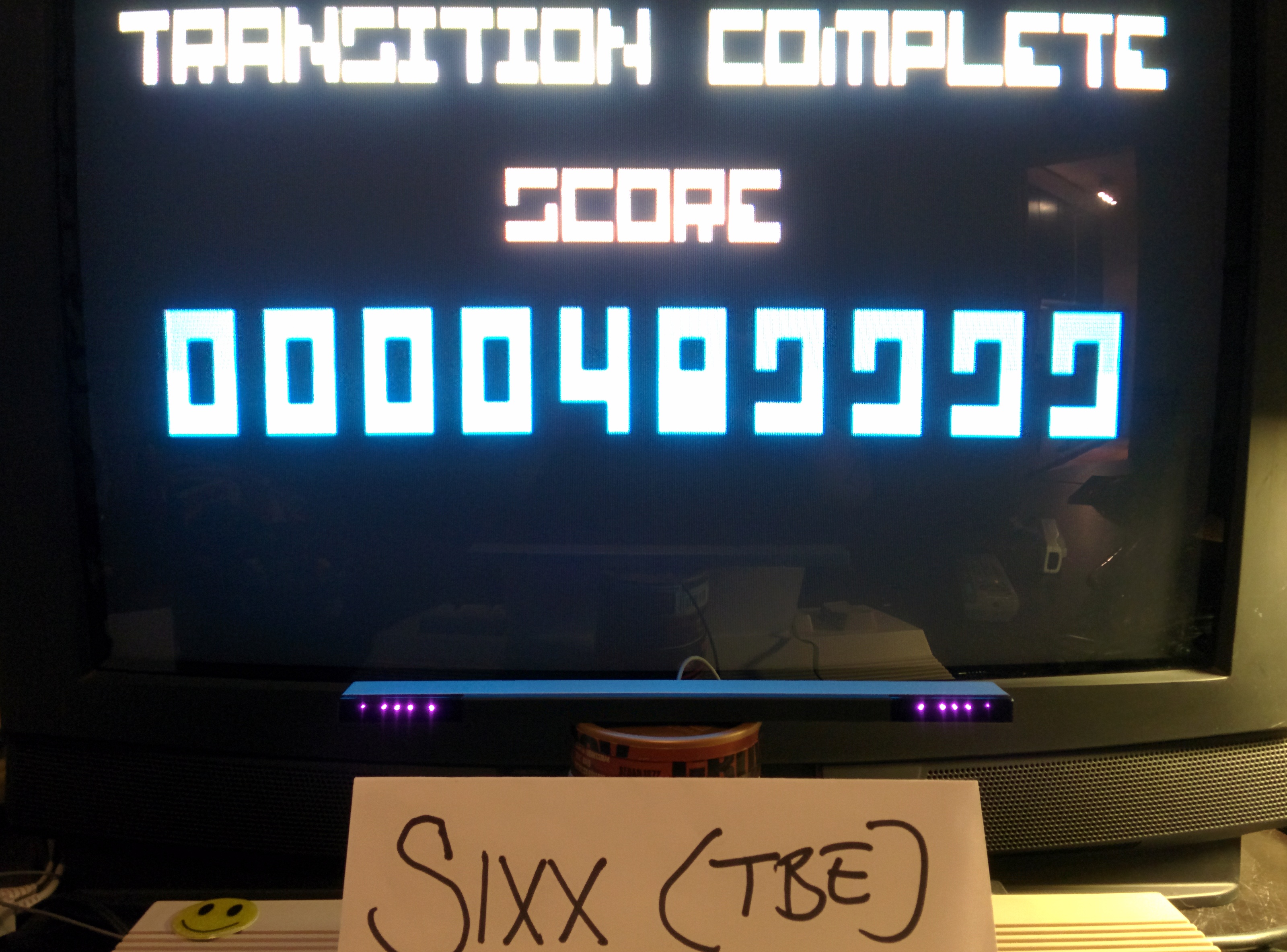 Sixx: Bit.Trip Beat: Transition (Wii) 489,999 points on 2014-04-26 13:59:35